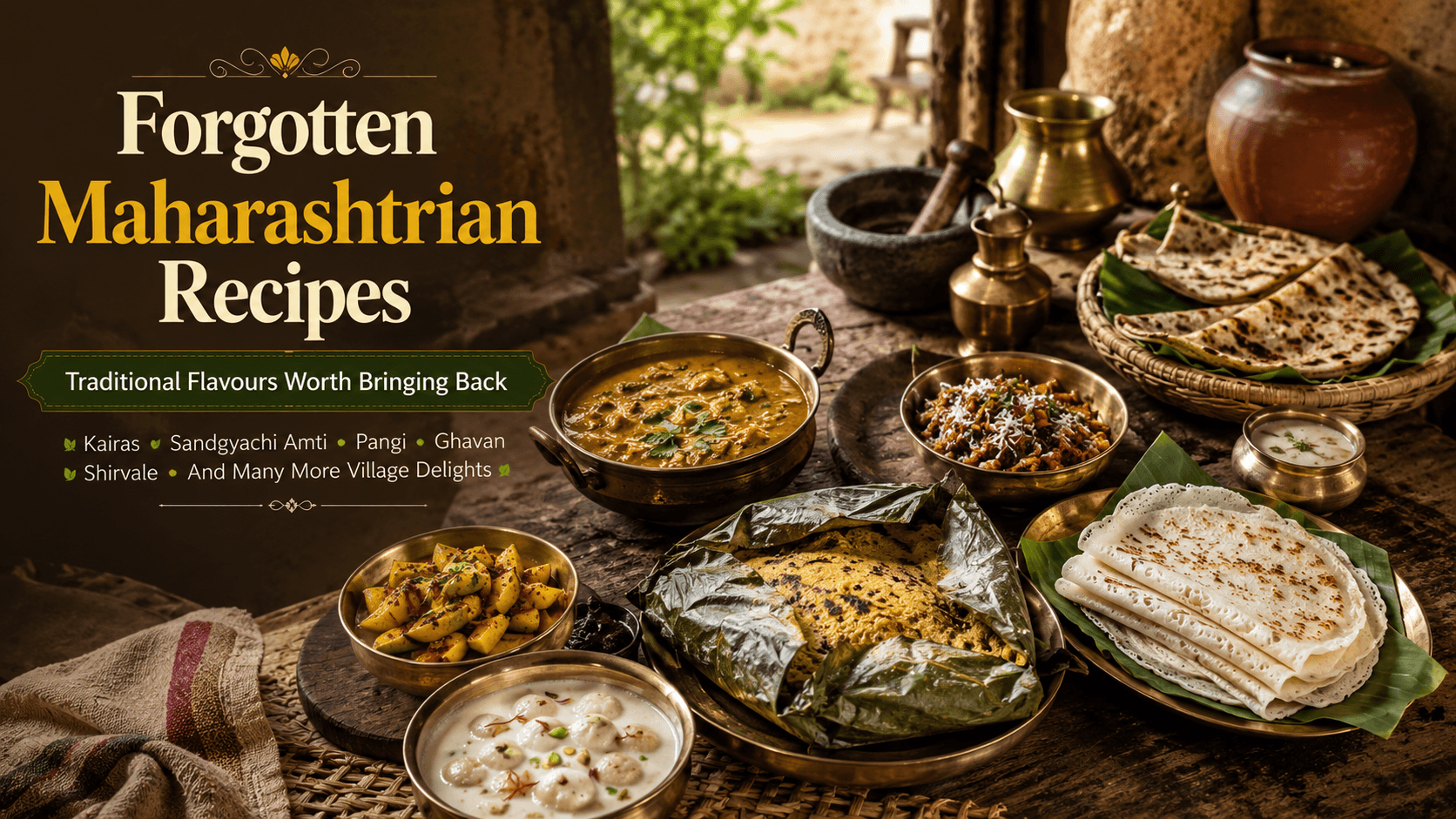 12 Forgotten Maharashtrian Recipes You Must Try