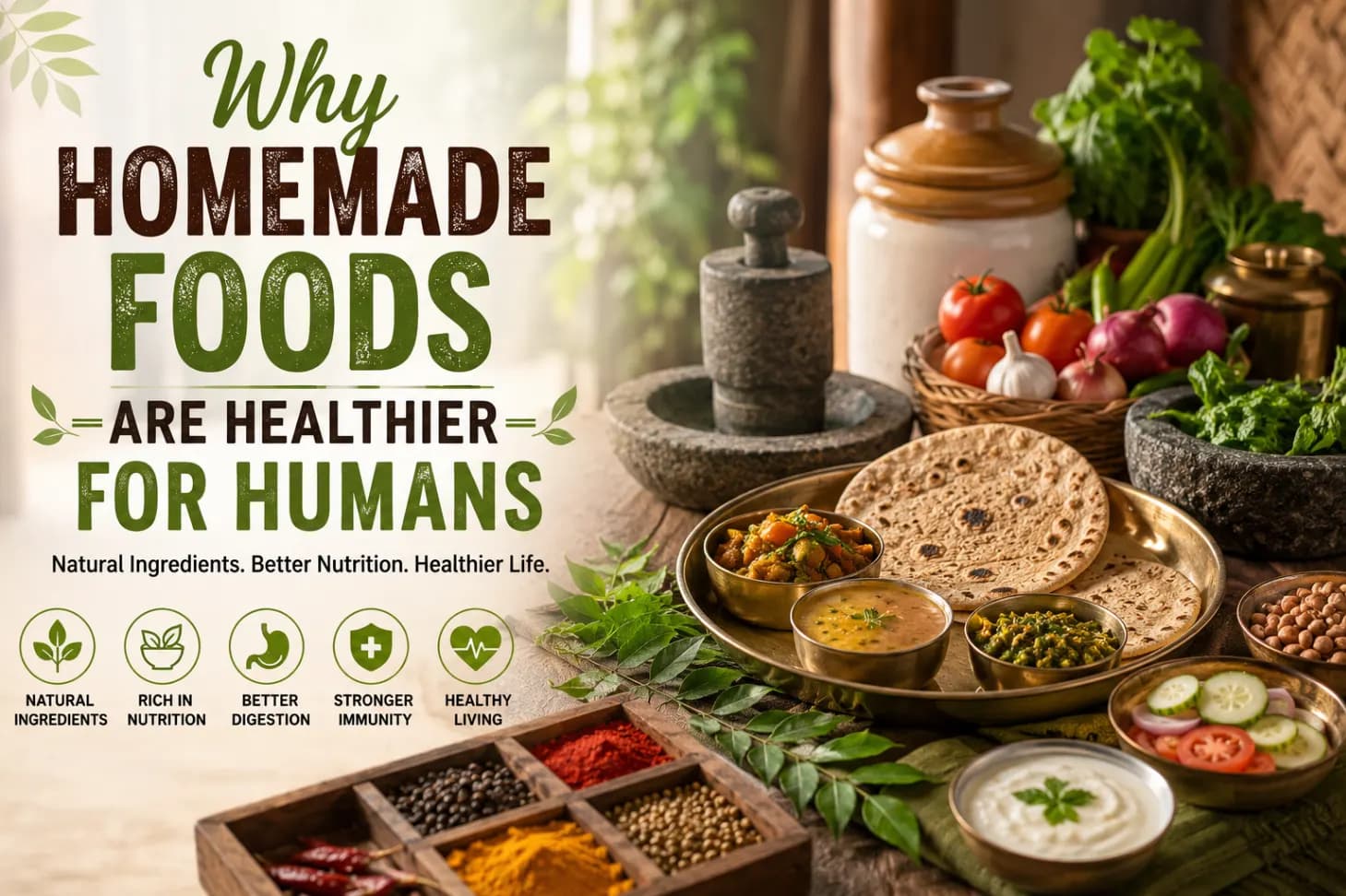 Homemade Foods Are Healthy
