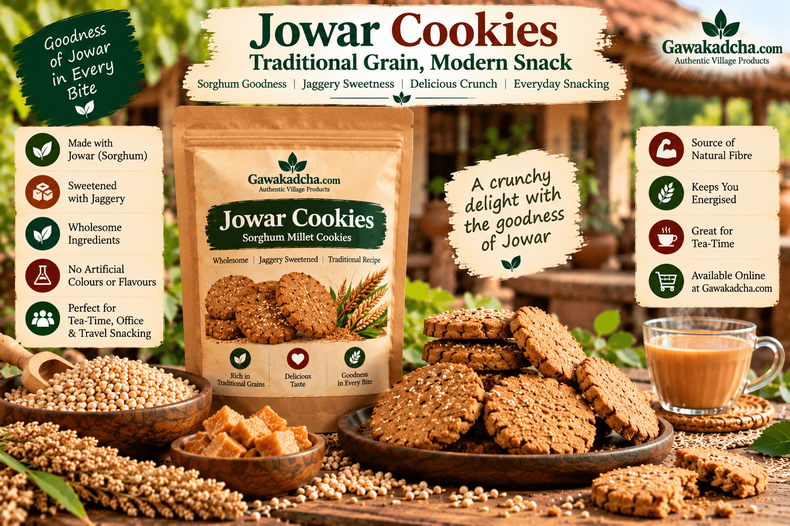 Jowar Cookies: Taste, Ingredients & Millet Snack Guide