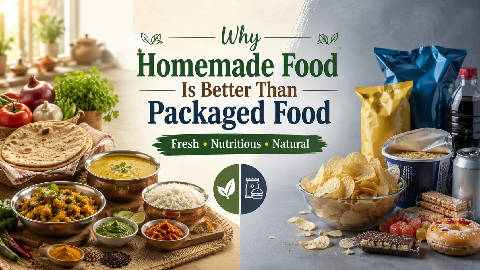 Why Homemade Food Is Better Than Packaged Food