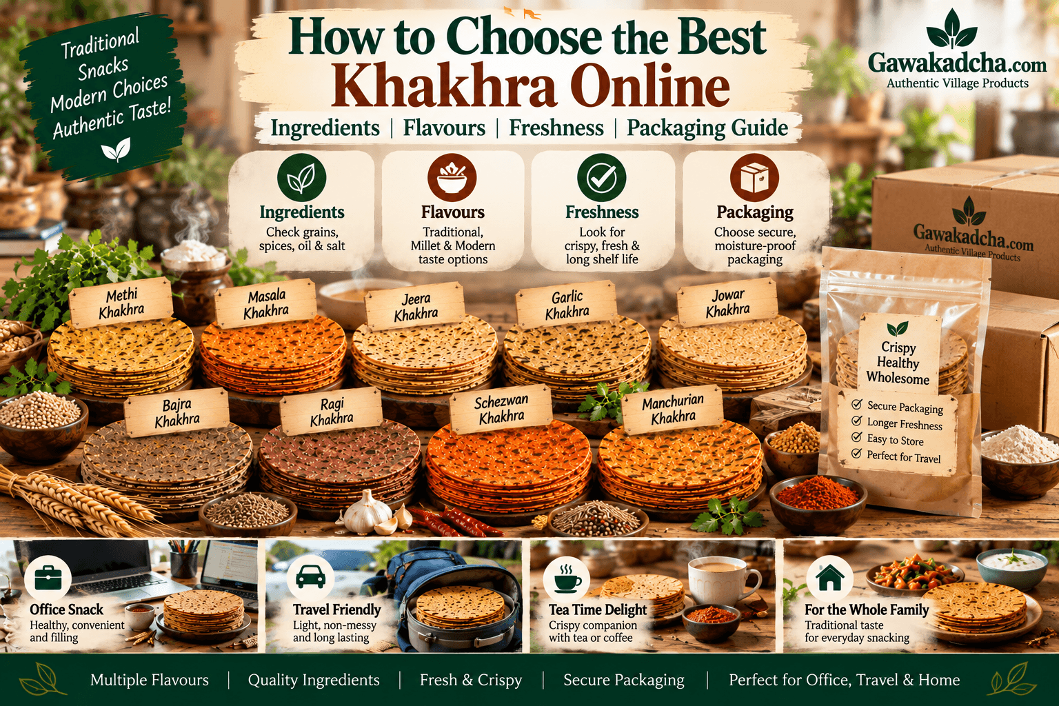 How to Choose the Best Khakhra Online: Complete Guide