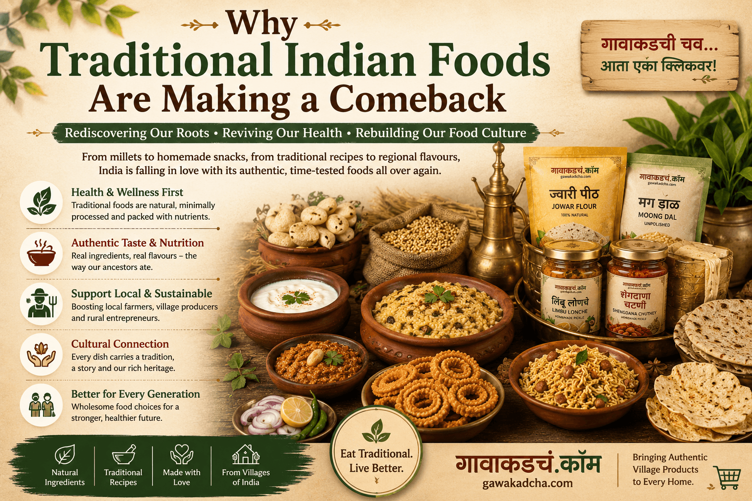 Why Traditional Indian Foods Are Making a Comeback