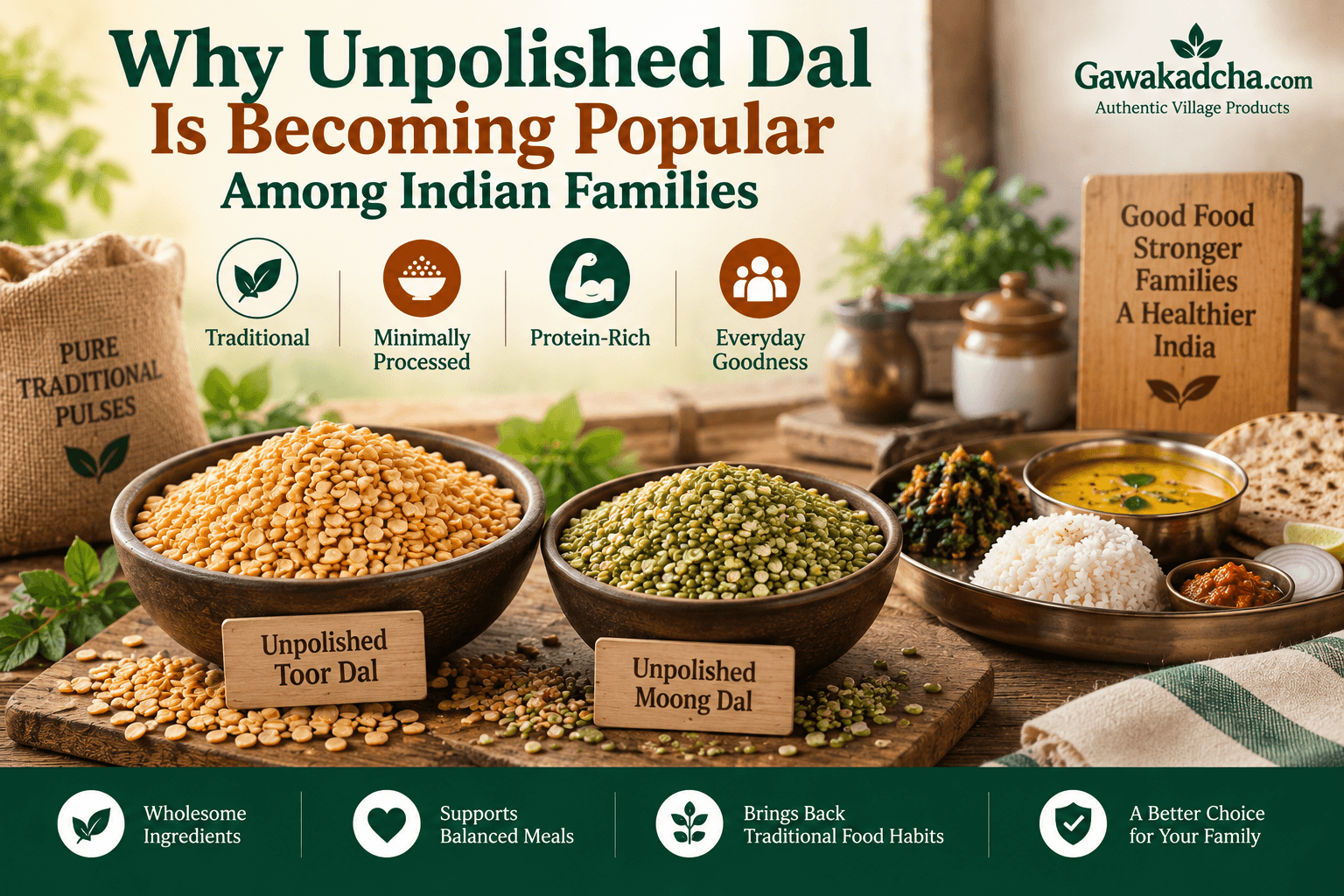 Why Unpolished Dal Is Becoming Popular in India