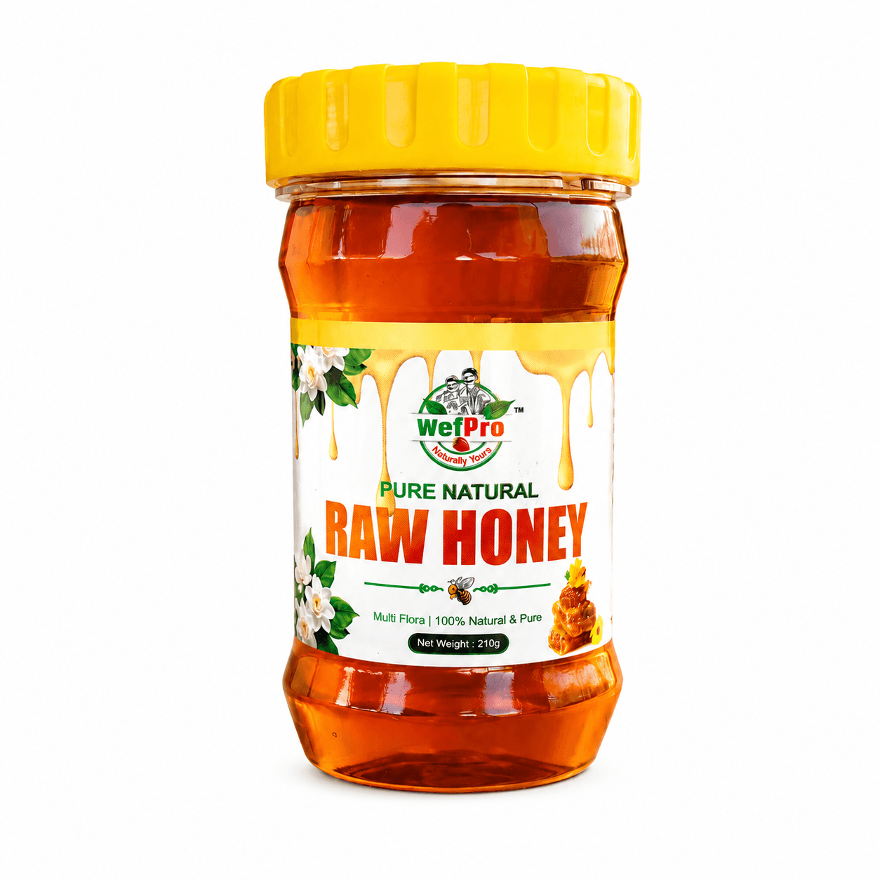 Pure Natural Raw Honey| 100% Multiflora Raw Honey | Wefpro | Gawakadcha – 210